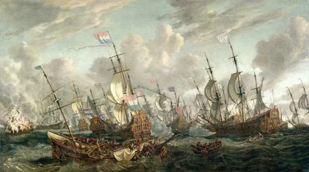 La Batalla de los Cuatro Días, 1-4 de junio de 1666